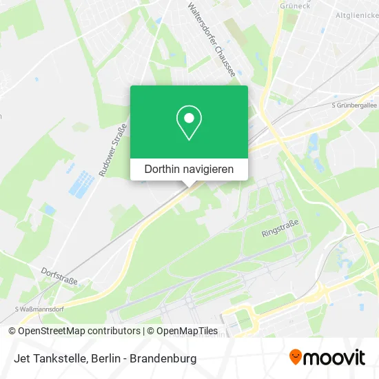 Jet Tankstelle Karte