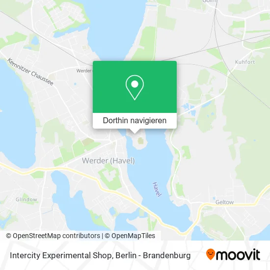 Intercity Experimental Shop Karte