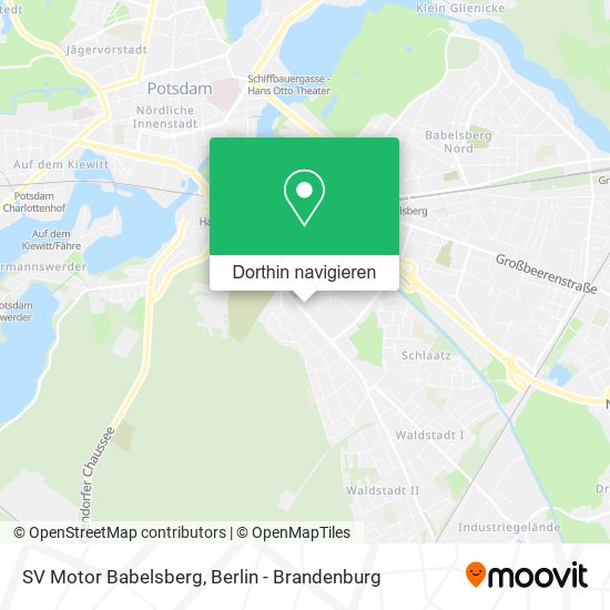 SV Motor Babelsberg Karte