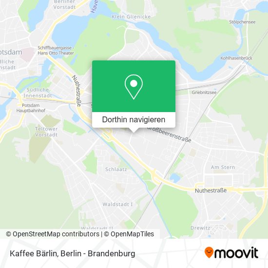 Kaffee Bärlin Karte