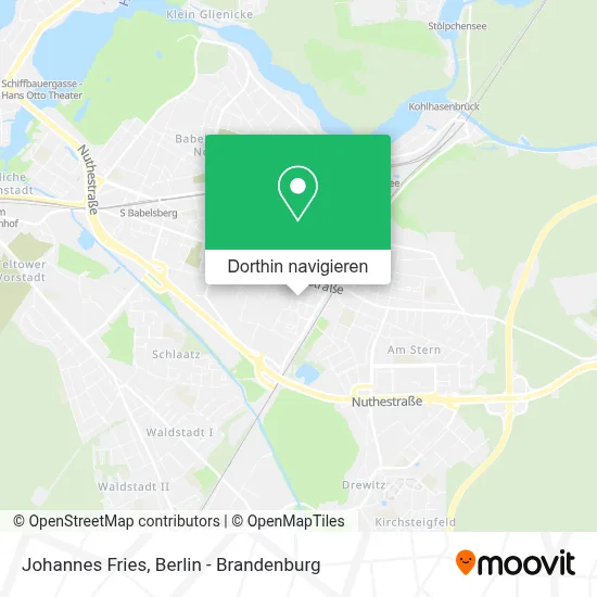 Johannes Fries Karte