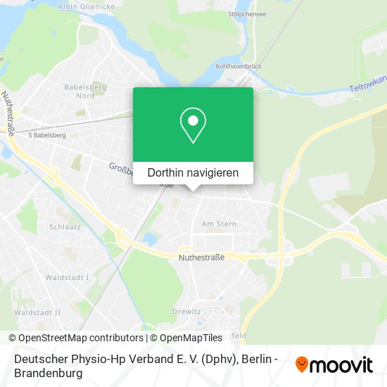 Deutscher Physio-Hp Verband E. V. (Dphv) Karte