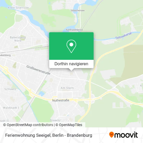 Ferienwohnung Seeigel Karte