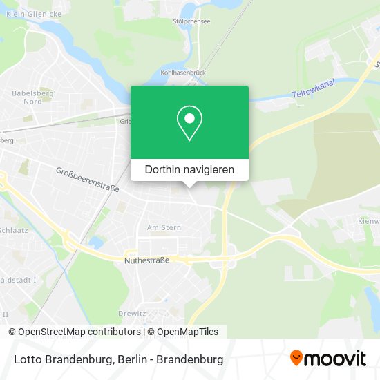 Lotto Brandenburg Karte
