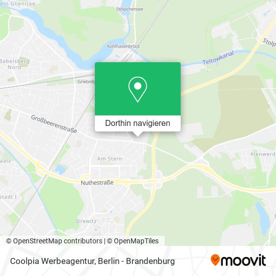 Coolpia Werbeagentur Karte