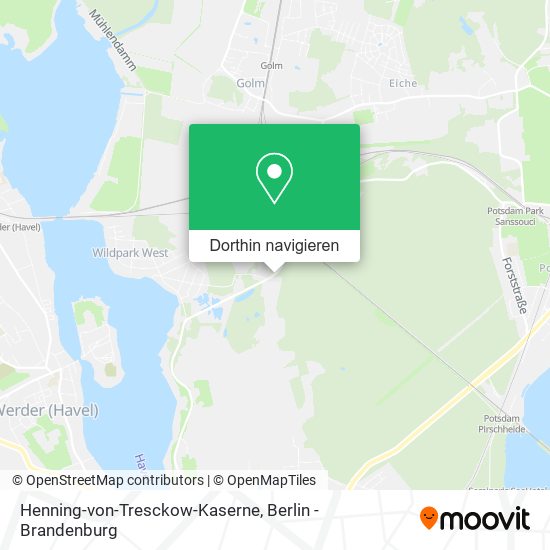 Henning-von-Tresckow-Kaserne Karte