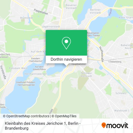 Kleinbahn des Kreises Jerichow 1 Karte