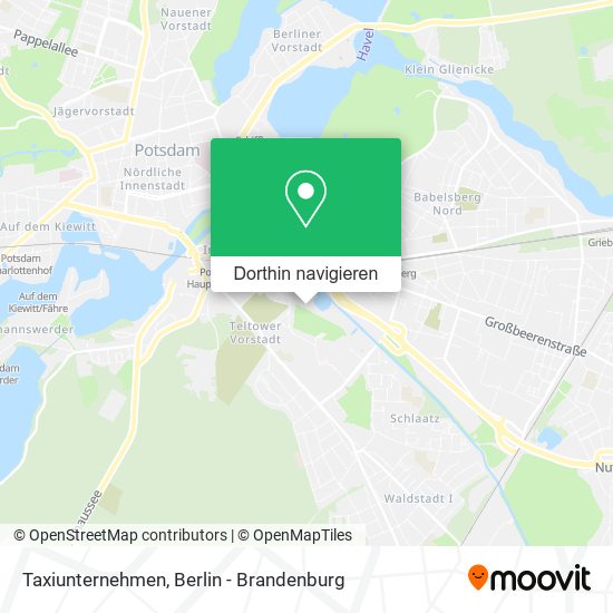 Taxiunternehmen Karte