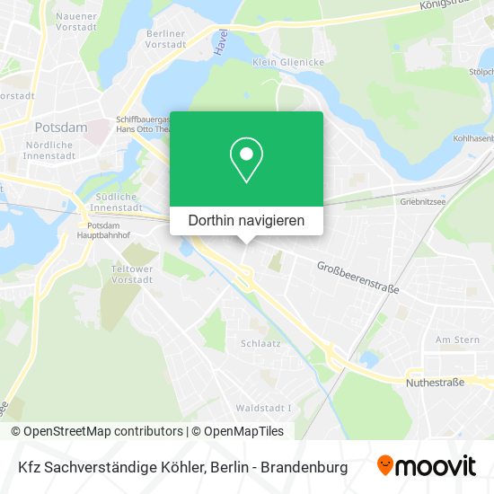 Kfz Sachverständige Köhler Karte