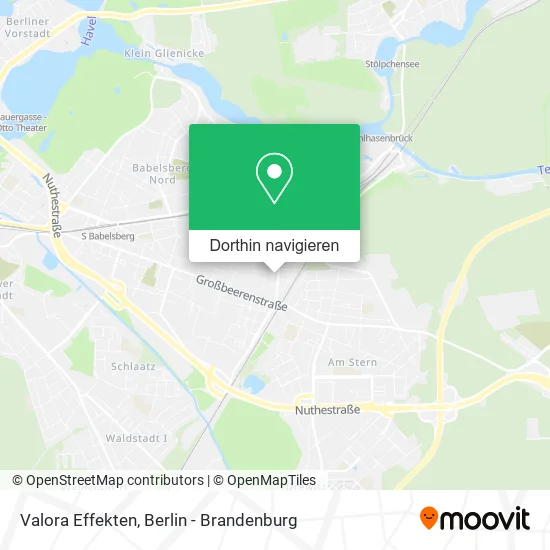 Valora Effekten Karte