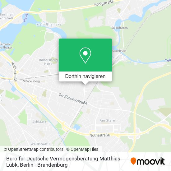 Büro für Deutsche Vermögensberatung Matthias Lubk Karte