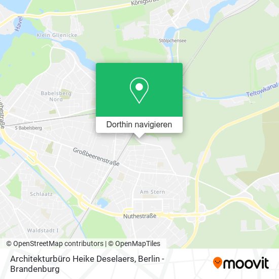 Architekturbüro Heike Deselaers Karte