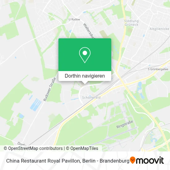 China Restaurant Royal Pavillon Karte