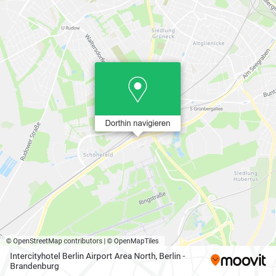 Intercityhotel Berlin Airport Area North Karte