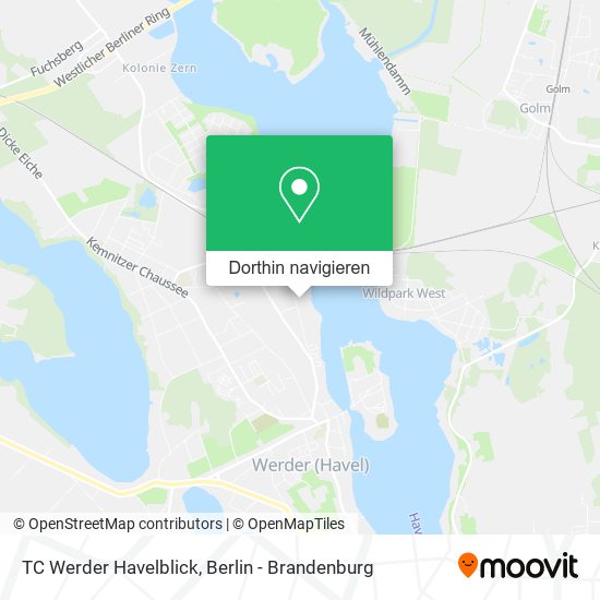 TC Werder Havelblick Karte