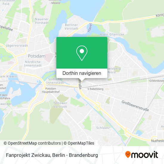 Fanprojekt Zwickau Karte