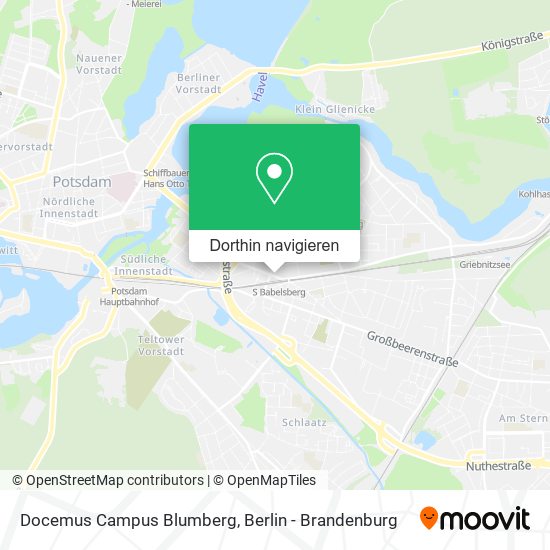 Docemus Campus Blumberg Karte