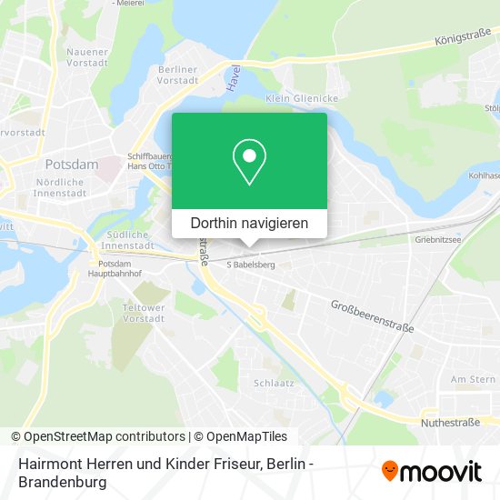 Hairmont Herren und Kinder Friseur Karte