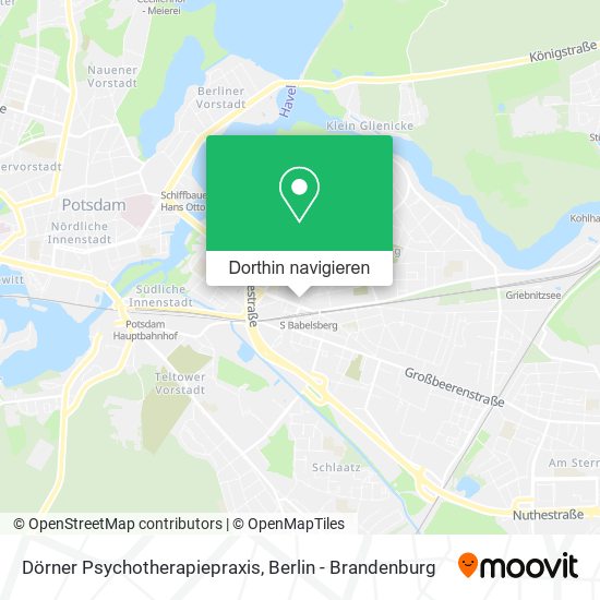 Dörner Psychotherapiepraxis Karte