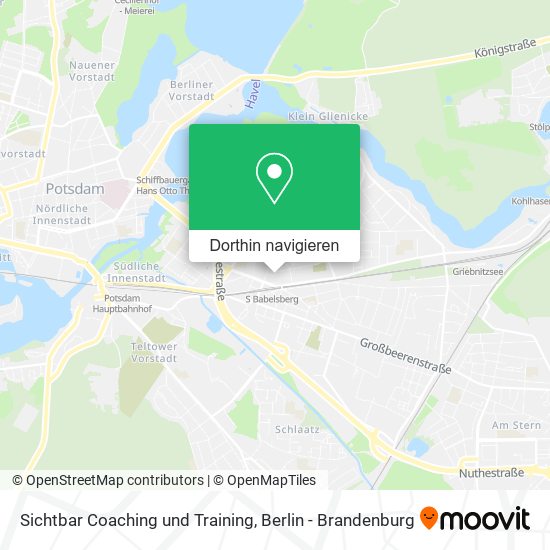 Sichtbar Coaching und Training Karte