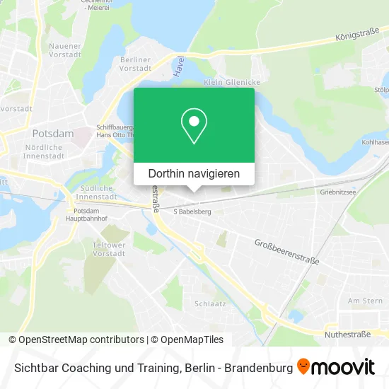 Sichtbar Coaching und Training Karte