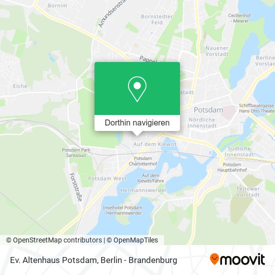 Ev. Altenhaus Potsdam Karte