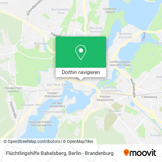 Flüchtlingshilfe Babelsberg Karte