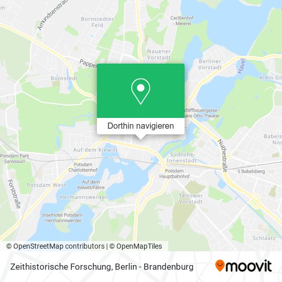 Zeithistorische Forschung Karte