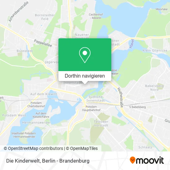 Die Kinderwelt Karte