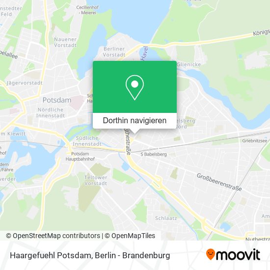 Haargefuehl Potsdam Karte