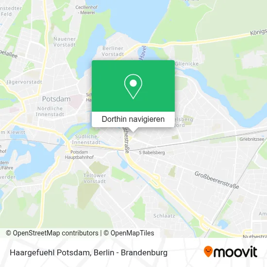Haargefuehl Potsdam Karte