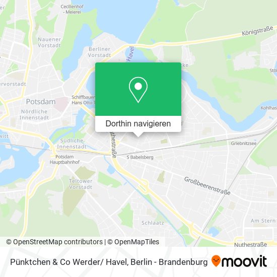 Pünktchen & Co Werder/ Havel Karte