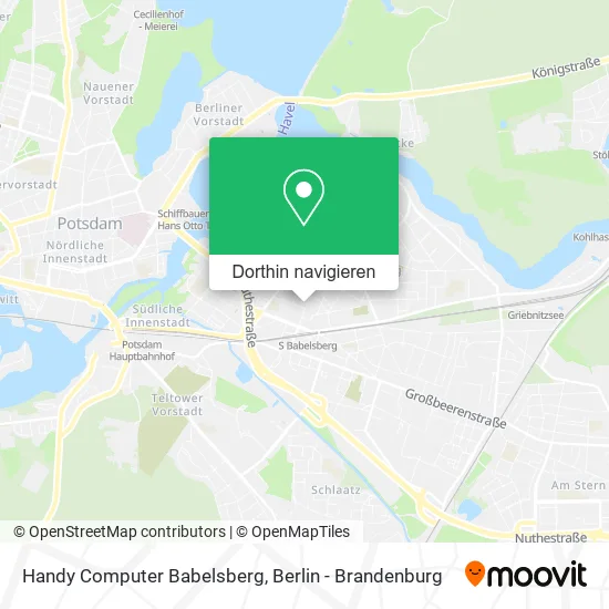 Handy Computer Babelsberg Karte