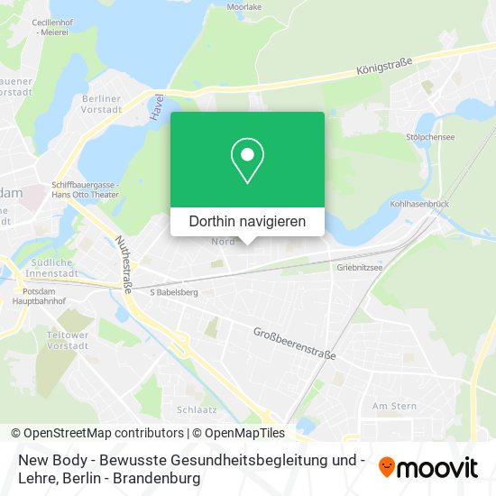 New Body - Bewusste Gesundheitsbegleitung und -Lehre Karte