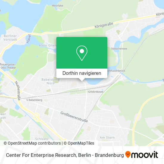 Center For Enterprise Research Karte