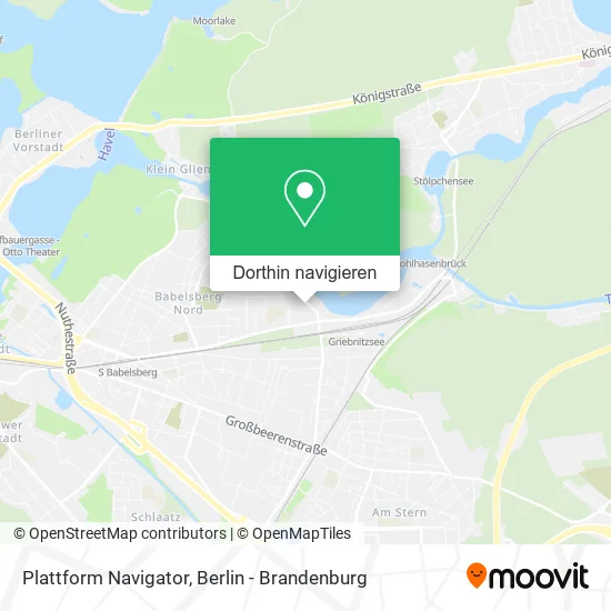Plattform Navigator Karte