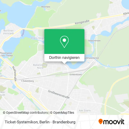 Ticket-Systemikon Karte