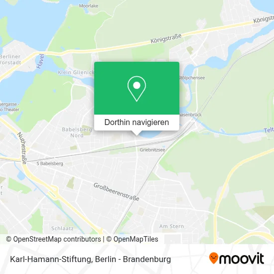 Karl-Hamann-Stiftung Karte