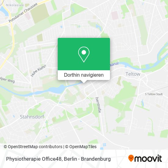 Physiotherapie Office48 Karte