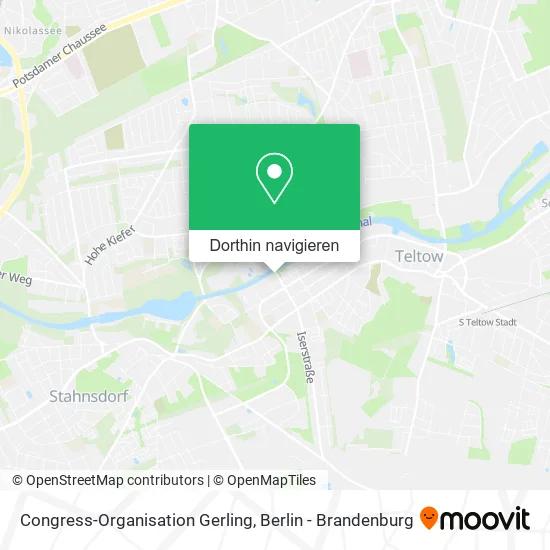 Congress-Organisation Gerling Karte