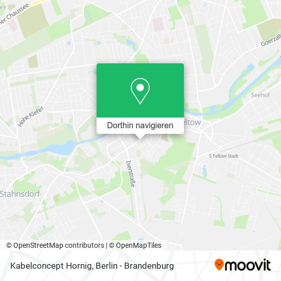 Kabelconcept Hornig Karte