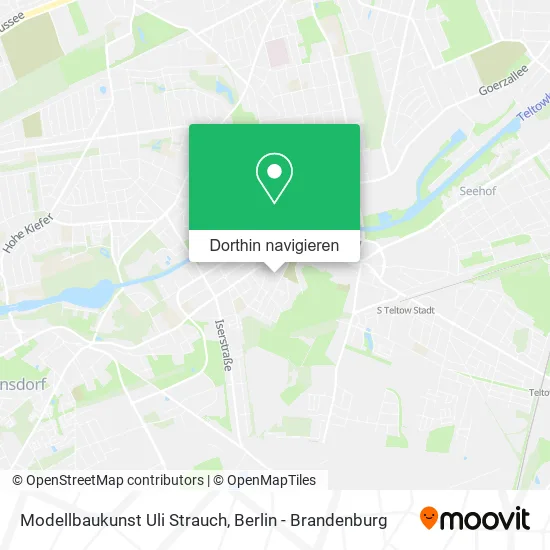 Modellbaukunst Uli Strauch Karte