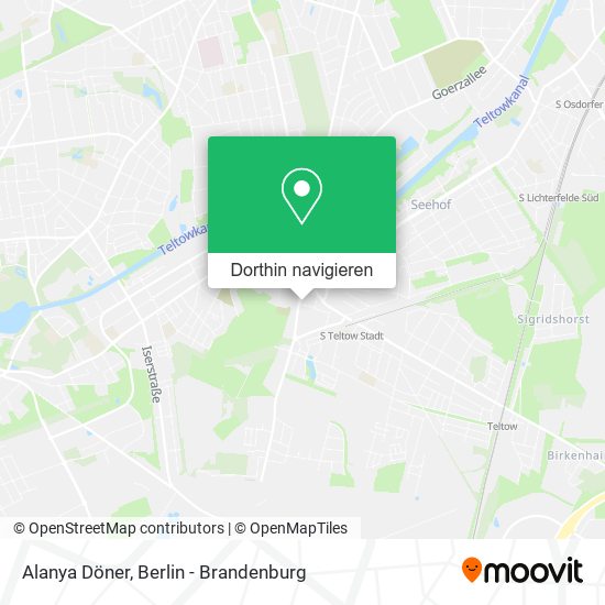 Alanya Döner Karte