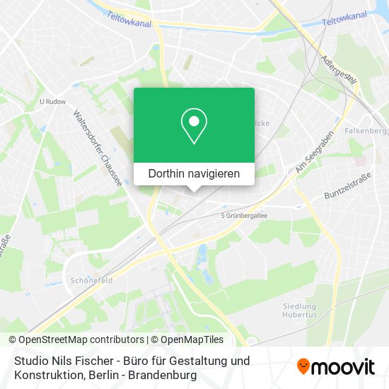 Studio Nils Fischer - Büro für Gestaltung und Konstruktion Karte