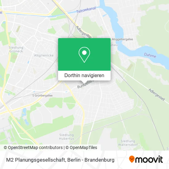 M2 Planungsgesellschaft Karte