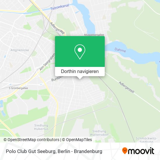 Polo Club Gut Seeburg Karte