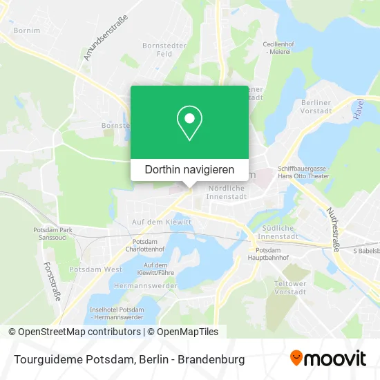 Tourguideme Potsdam Karte