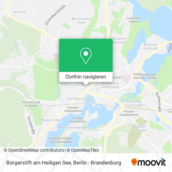 Bürgerstift am Heiligen See Karte