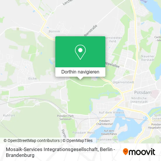Mosaik-Services Integrationsgesellschaft Karte
