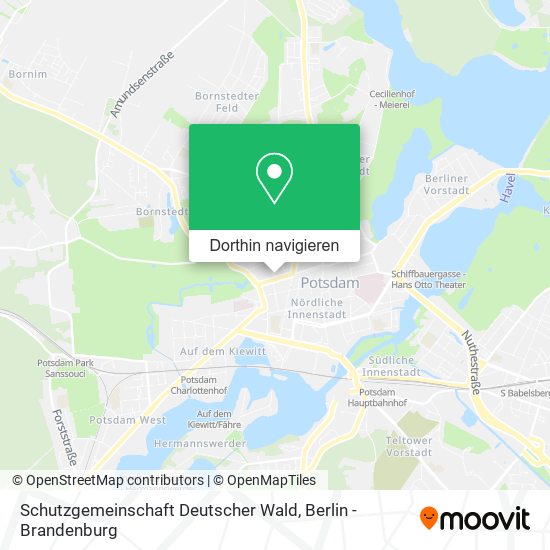 Schutzgemeinschaft Deutscher Wald Karte